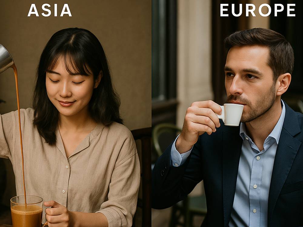 Perbedaan Gaya Minum Kopi di Asia dan Eropa