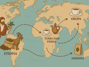 Sejarah Kopi Dari Ethiopia ke Seluruh Dunia